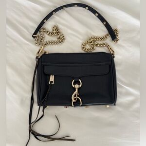 Rebecca Minkoff navy mini MAC